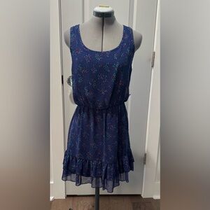 Charming Navy Blue Sundress